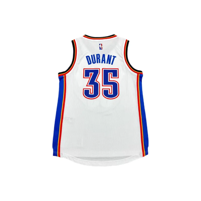 Adidas x NBA KD Oklahoma City Thunder Basketball Jersey Unisex White-1