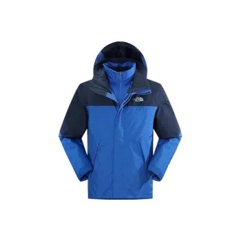 THE NORTH FACE Mountain Light Triclimate Waterproof And Windproof To Keep Warm Windbreaker Jacket Men's Blue