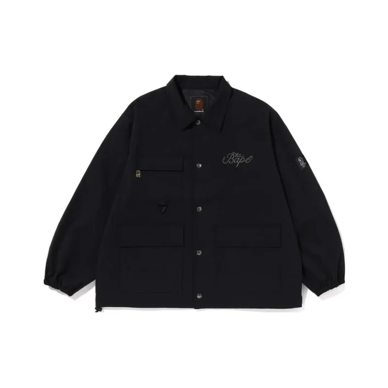 Bape Mr Bathing Ape Relaxed Fit Coach Jacket-1