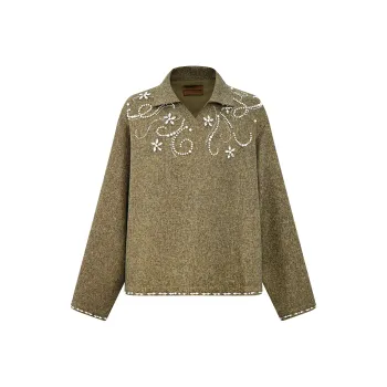 BIRTH OF ROYAL CHILD Knitwear Unisex Green