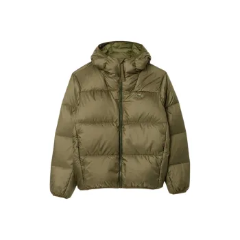 LACOSTE Down Jacket Men's Olive Green
