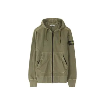 STONE ISLAND Jackets & Coats Men's Olive Green