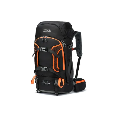 ROYAL MOUNTAIN Mountaineering Bag Outdoor Bag Nylon 65L Multicolor Unisex