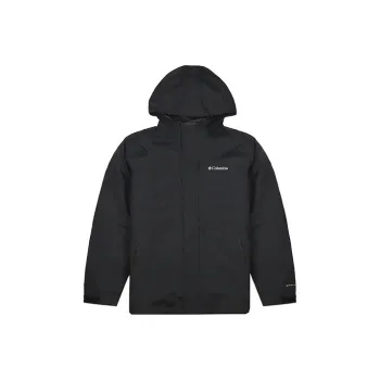 Columbia Outdoor Hiking For Urban Living/Travel/Commuting Windproof Thermal Windbreaker Jacket Men's Black