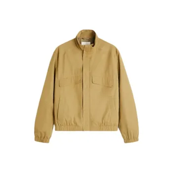 ZARA Jackets Coats Men's Yellow Khaki