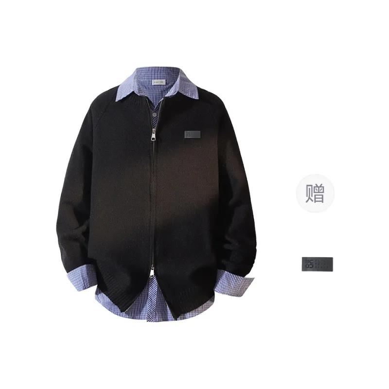YOSICIL Knitwear Men's Dark Gray-2