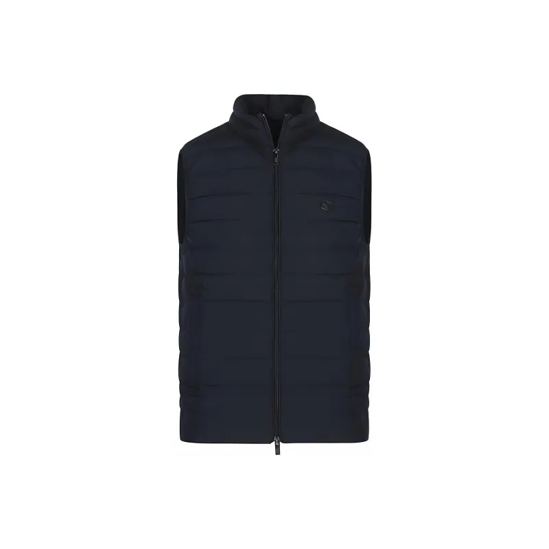 EMPORIO ARMANI Logo Patch Padded Gilet-0