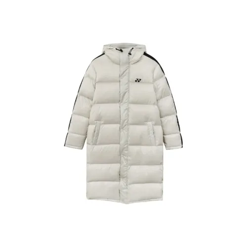 YONEX Down Jackets Men Gray Beige