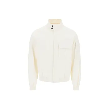 Ferragamo Standing Collar Zipped Jacket