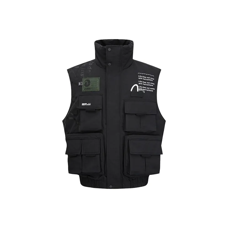 EVISU Vests Men Black-0