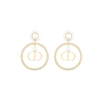 DIOR Earrings Women's Gold