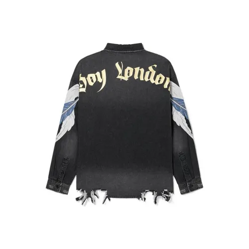 Boy London SS22 Denim Jacket Unisex Black