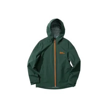 Jack Wolfskin Outdoor Hiking Waterproof, Windproof, Breathable, And Abrasion Resistant Windbreaker Jacket Men's