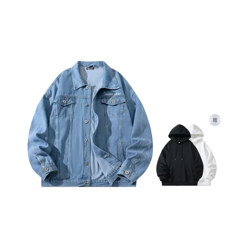 BOBBY ABLEY Denim Jackets Unisex-15