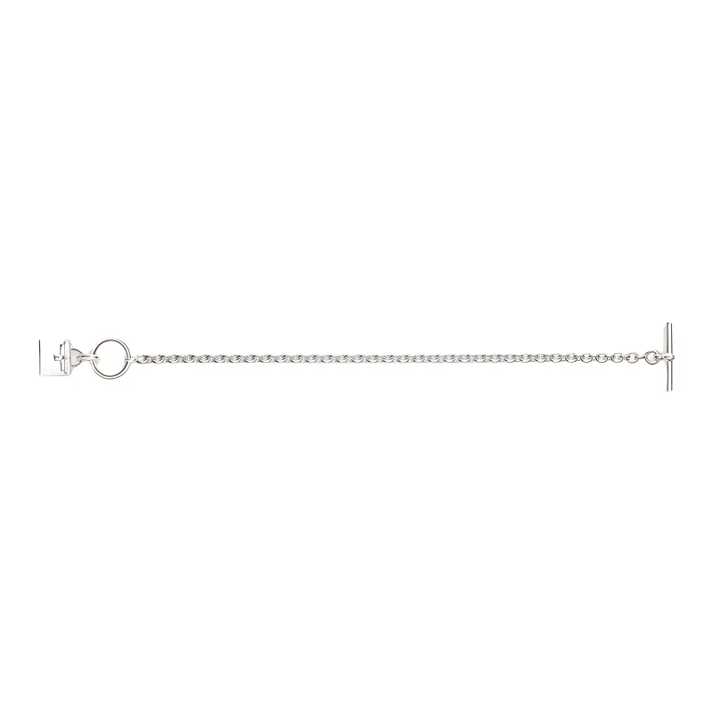 HERMES Kelly 925 Sterling Silver Bracelets Unisex-1