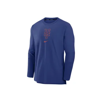 Nike New York Mets Authentic Collection Player Men's Nike Dri FIT Mlb Pullover Jacket