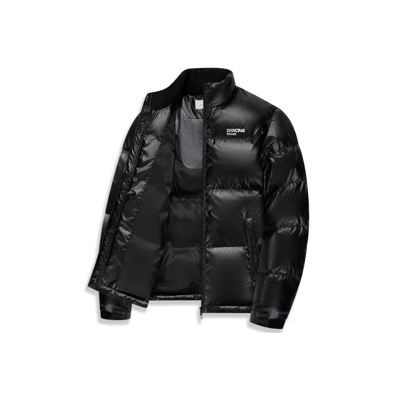 Dance With Wolves Down Jacket Men's Black-0