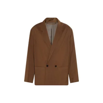 Lemaire Notched lapel Double breasted Blazer