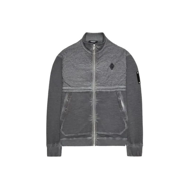 A COLD WALL* Zip up Washed cotton Sweatshirt-0