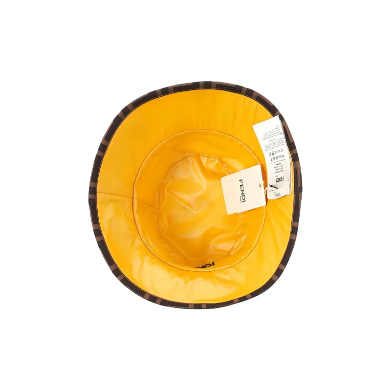 FENDI Teddy Bear Printed Reversible Bucket Hat-4