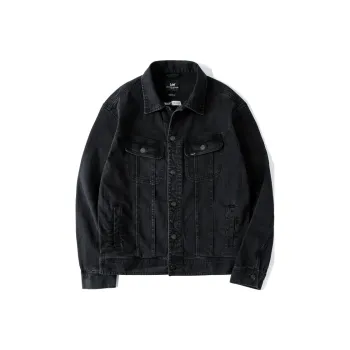 Lee Denim Jackets Men Black