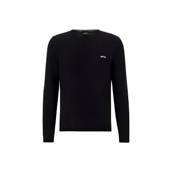 HUGO BOSS Logo print Crew neck Sweatshirt