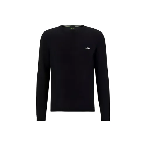 HUGO BOSS Logo print Crew neck Sweatshirt