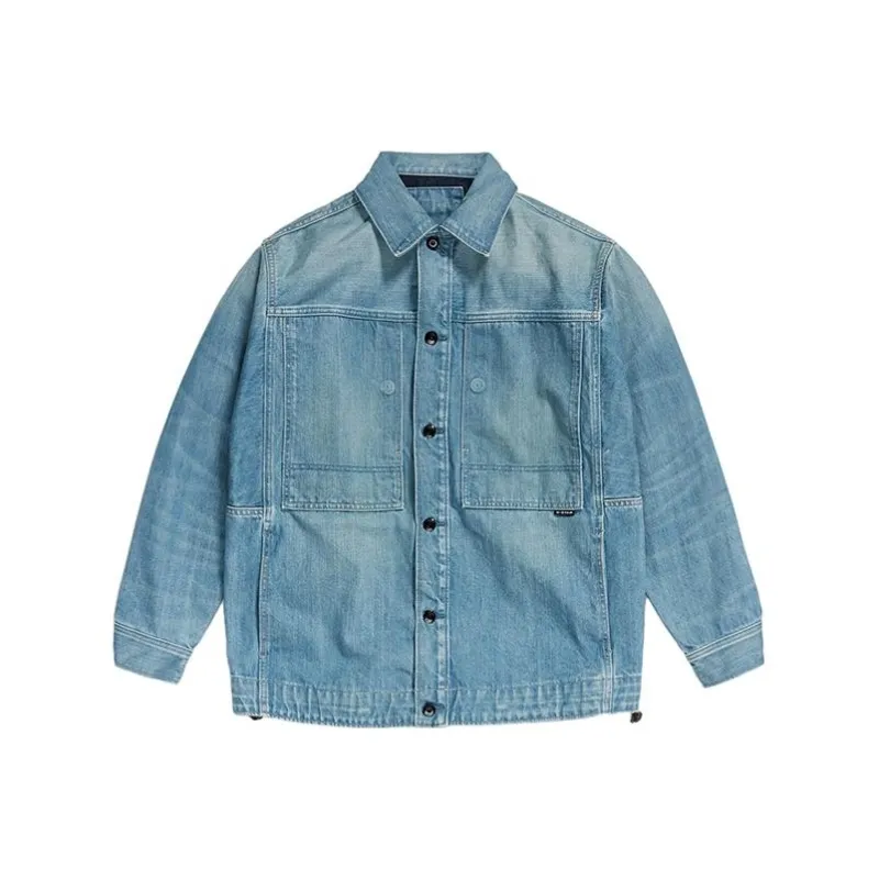 G STAR RAW Denim Jackets Men Blue-0