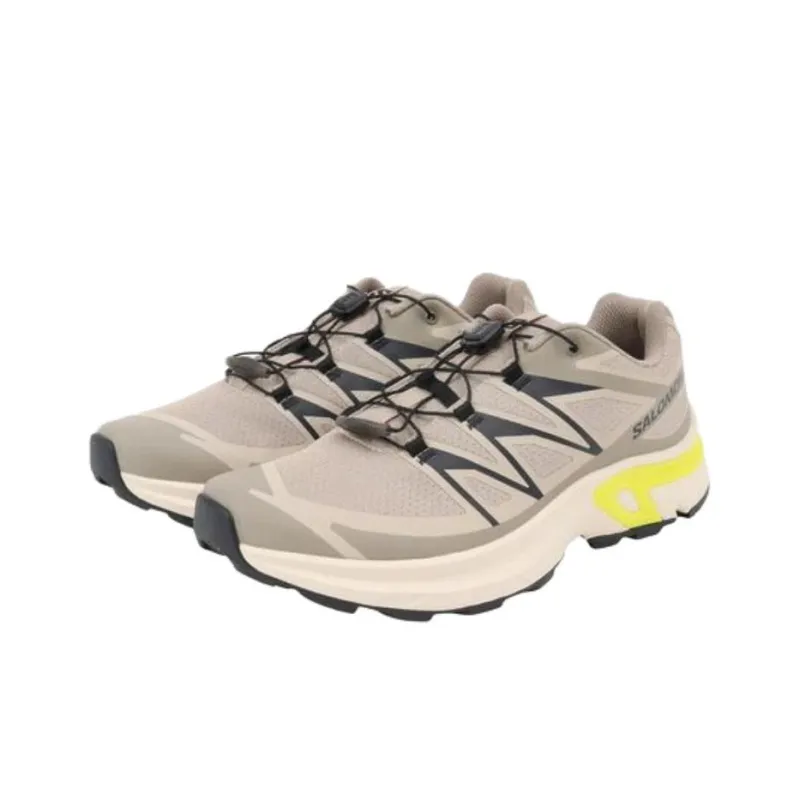 SALOMON XT EVR Anti Slip Wear Resistant Low Top Casual Running Shoes Men's Beige-2