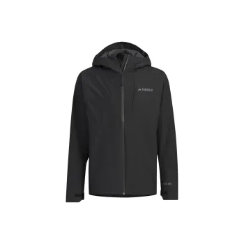 Adidas Waterproof And Windproof Windbreaker Jacket Men's Black