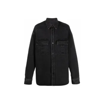 JUUN.J Denim Jackets Men Black