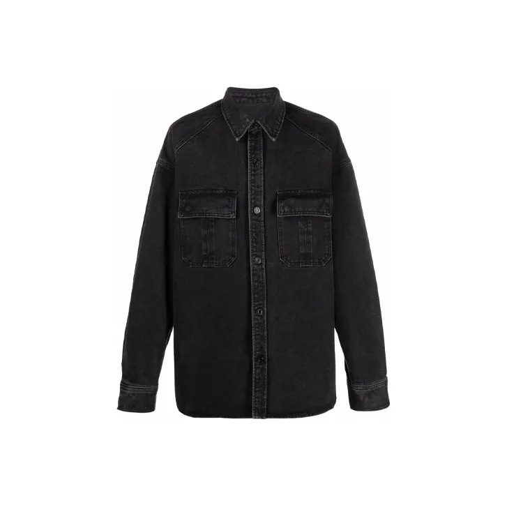 JUUN.J Denim Jackets Men Black-0