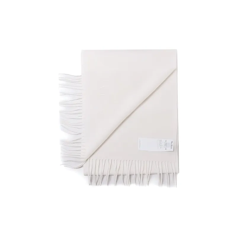 MaxMara Wsdalia Fringed Scarf-1