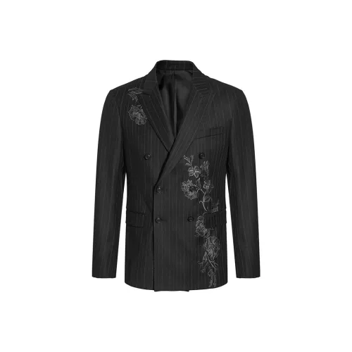 ANDREW MACKENZIE Business Suit Men's Black