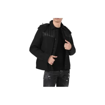 Moncler Jackets Coats Men's Black