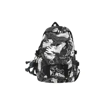 Yalu Nylon Backpack Unisex Multicolor