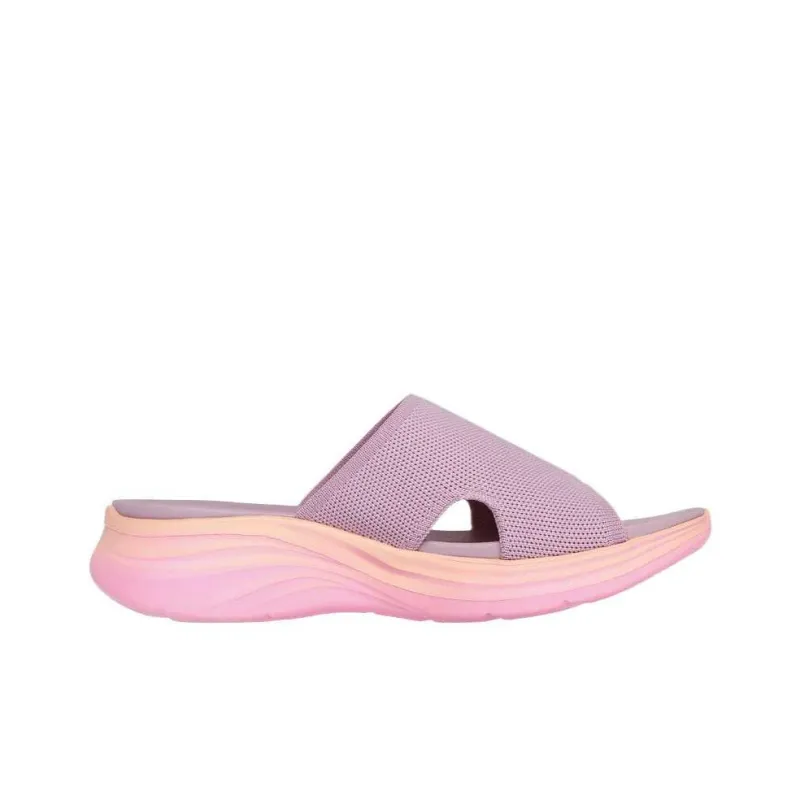 Skechers Vapor Foam Slide Slippers Women's Pink-1