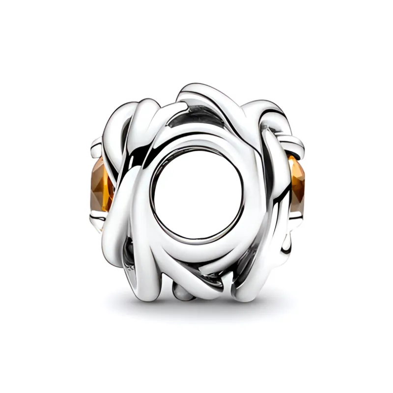 Pandora Bead Ornament Women's Silver-2