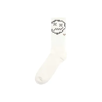 Vans Skate Clay Crew Sock Knee High Socks Men's 1 Pack White