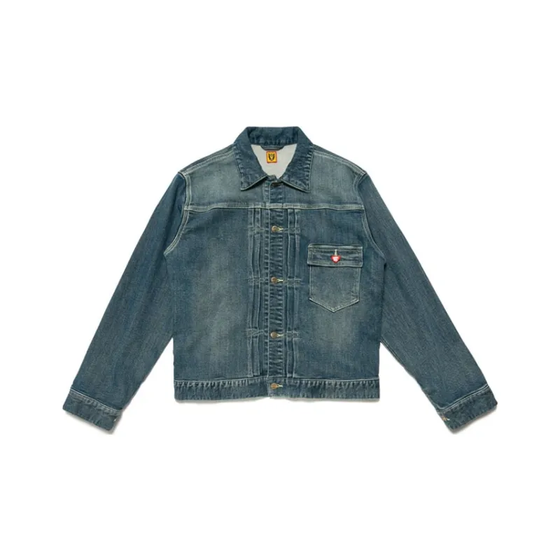 HUMAN MADE Denim Jackets Men Blue-0