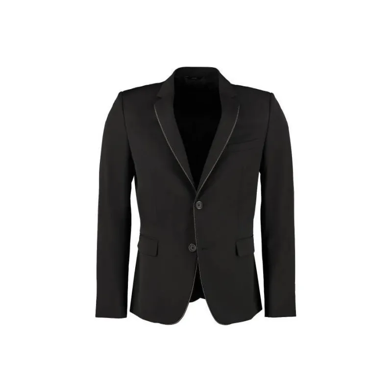 FENDI SS23 Jackets Coats Men's Black-0