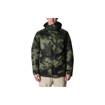 Columbia Windbreaker Jackets Men Army Green