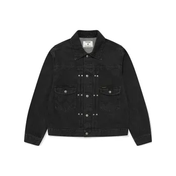 Wrangler X COVERNAT Denim Jackets Unisex Black