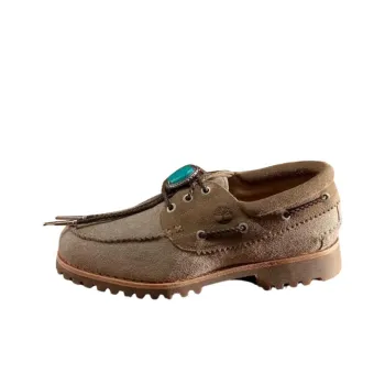 Packer x Timberland AUTHENTICS Collection Boat Shoes Men's Gray Brown