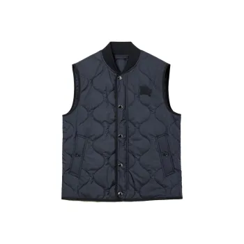 Burberry SS23 Vest Men's Smoky Marine Blue