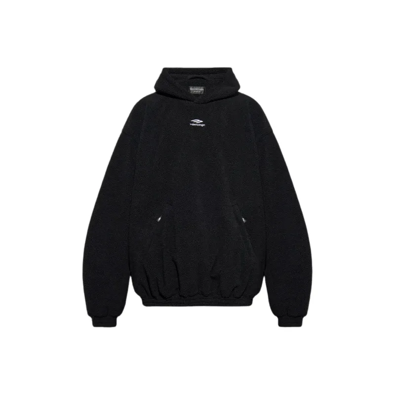 Balenciaga Ski 3B Sports Icon Fleece Hoodie-0