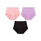 [3 Pack]Light Pink+Light Purple+Black