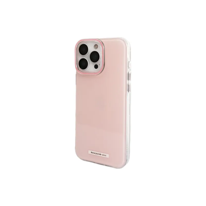 Sopi Acrylic Material English Label Jelly Shell Phone Cases Compatible With IPhone 16/15 Pro Max/Apple 13/14 Pro/Max-7