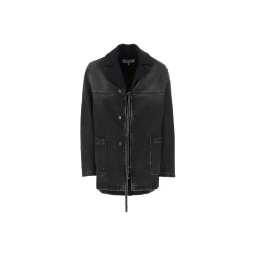 LOEWE Double Layer Denim Coat