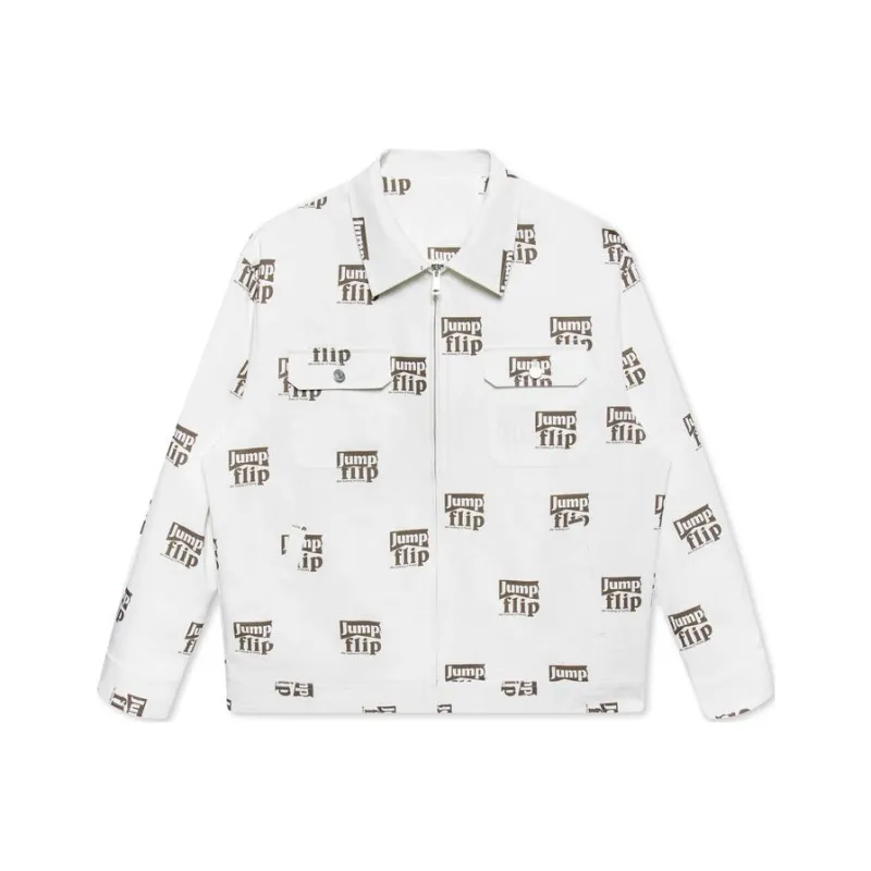 GXG Boyhood Series Jackets Men White Base Multicolor-0